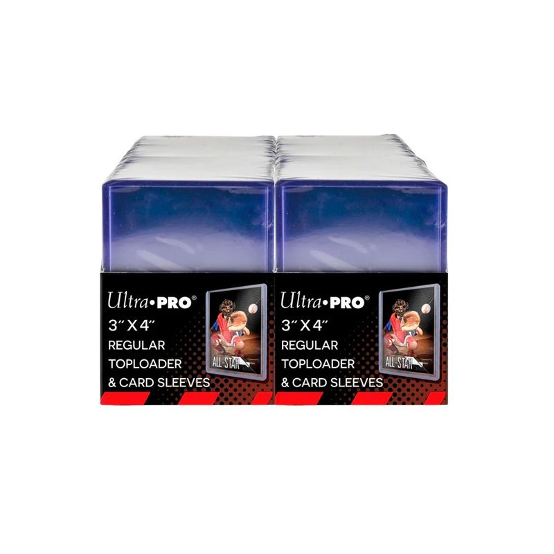 3x4 Regular Toploaders & Penny Sleeves (200stk)
