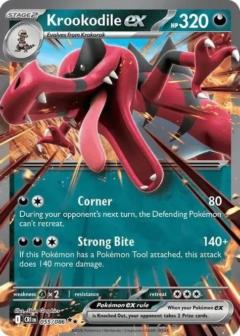 Hovedbilde CRI - 055 - Krookodile ex