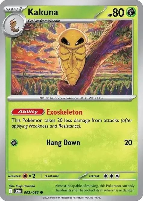 Hovedbilde CRI - 002 - Kakuna